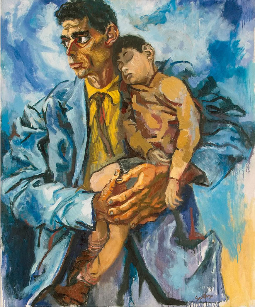 Portrait of Rocco with Son (Портрет Рокко с сыном), 1960