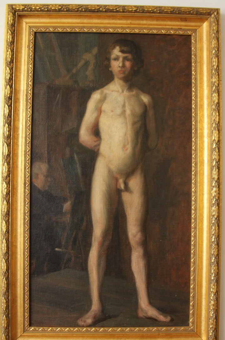 Standing Nude Boy (Стоящий обнажённый мальчик)