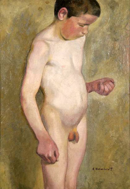 Knabenakt (Нагой мальчик), 1914