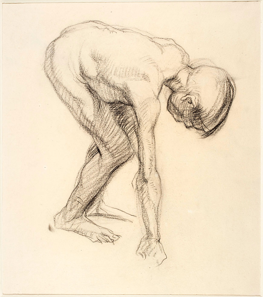 Stooping Nude Boy (Нагнувшийся нагой мальчик), 1900