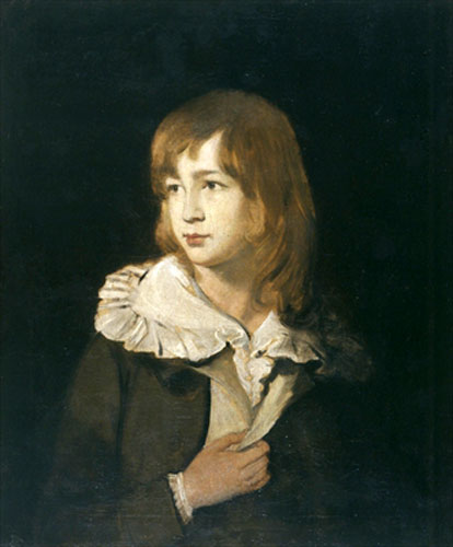 Portrait of a Boy, John Parry of Garden (Портрет мальчика, Джон Пейрри в саду)