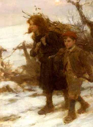 Collecting firewood (Сбор дров), 1905