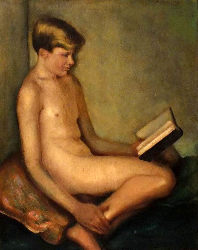 Tony - study of a nude boy (Тони - Эскиз обнажённого мальчика)