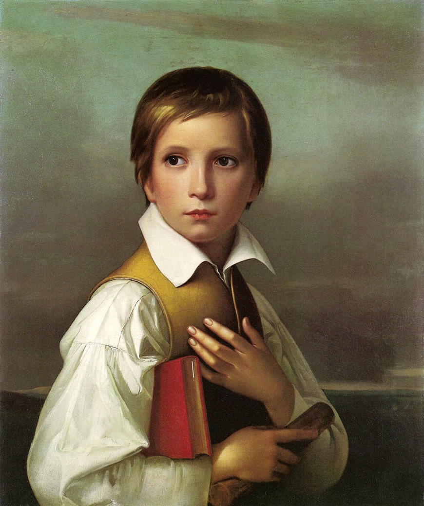 Porträt Felix Schadow (Портрет Феликса Шадова), 1829