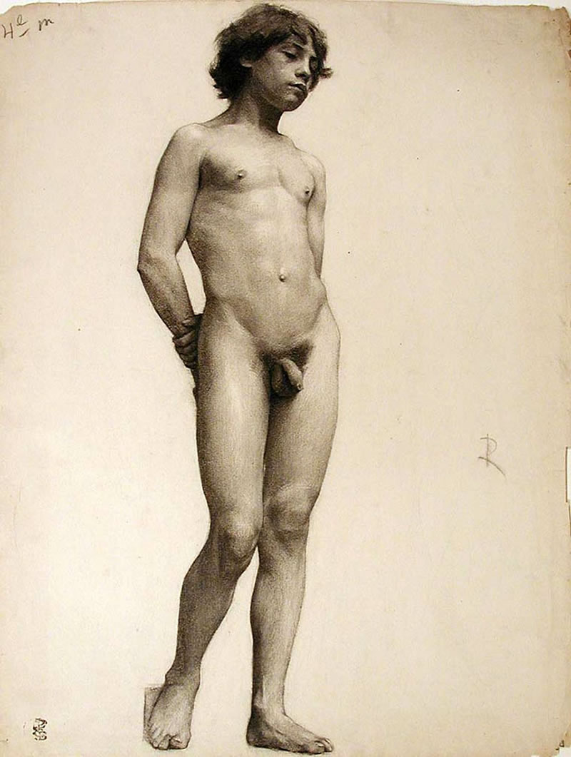 Male Nude (Обнажённый парень)