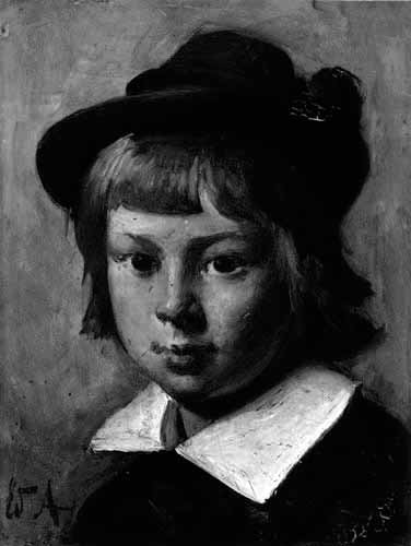 Marcel Binjé, enfant (Марсель Биндже в детстве)