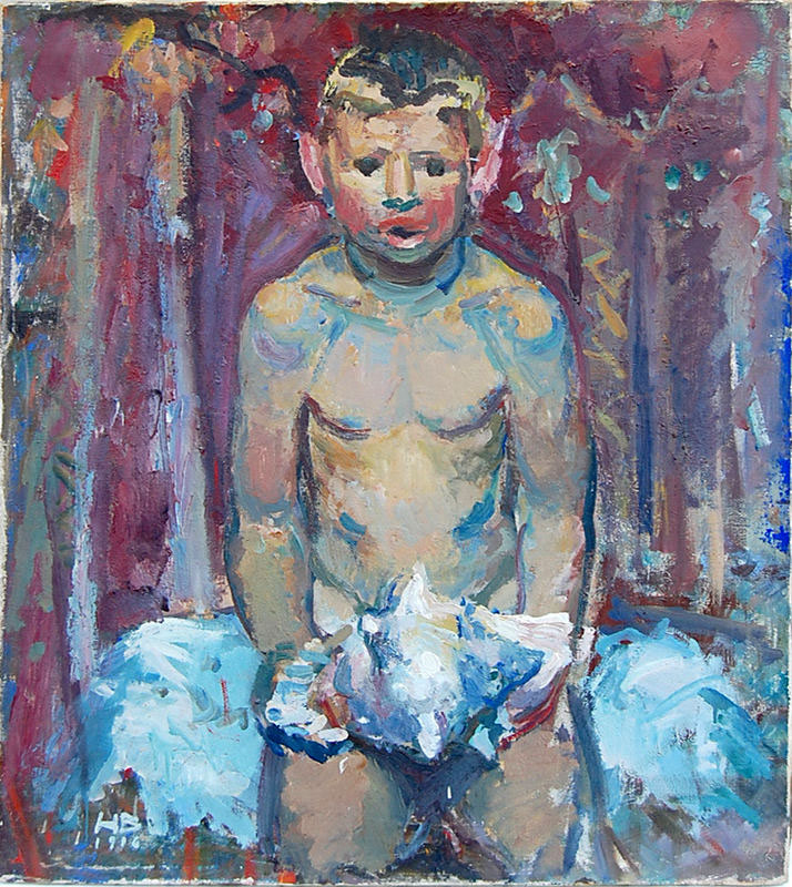 Nude Boy With Sea Shell (Голый мальчик с морской раковиной)