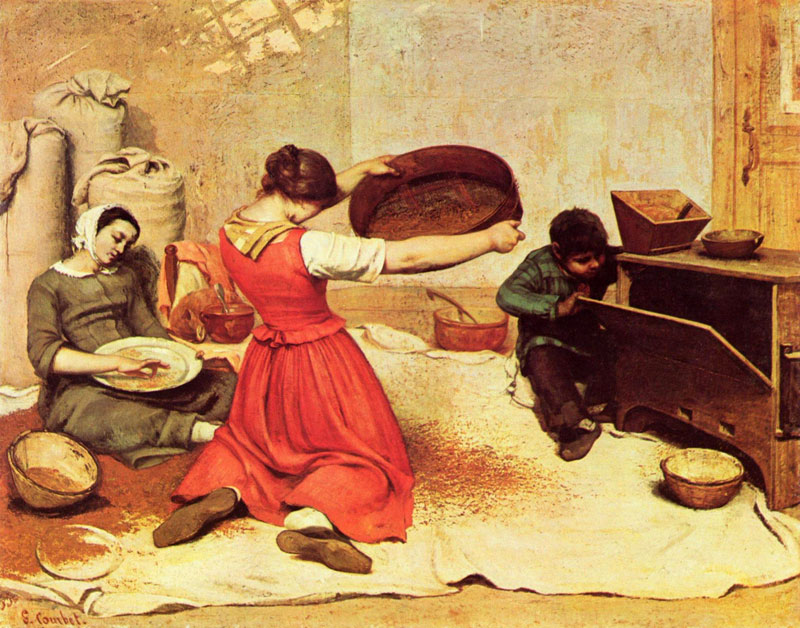 The Corn Sifters (Веяльщицы), 1853