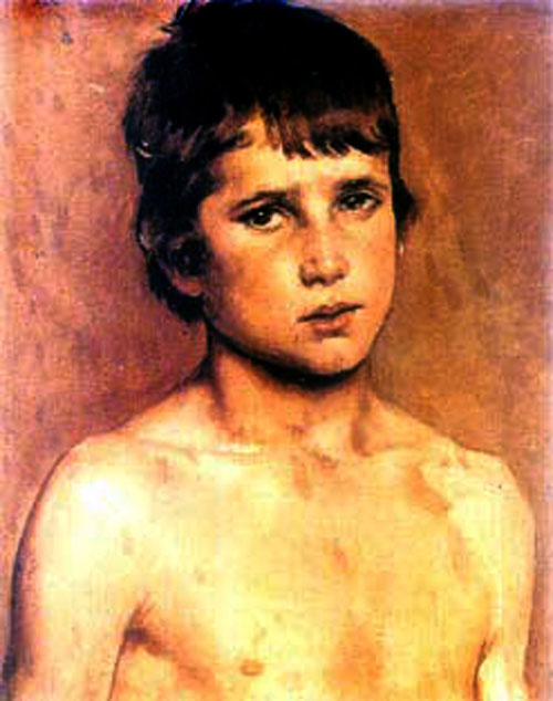 Retrato de nino desnudo (Портрет голого мальчика)