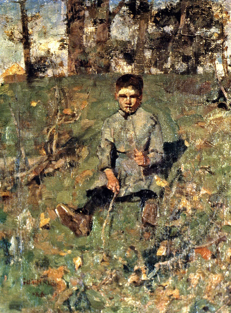 Boy with a Straw (Мальчик с соломиной), 1882