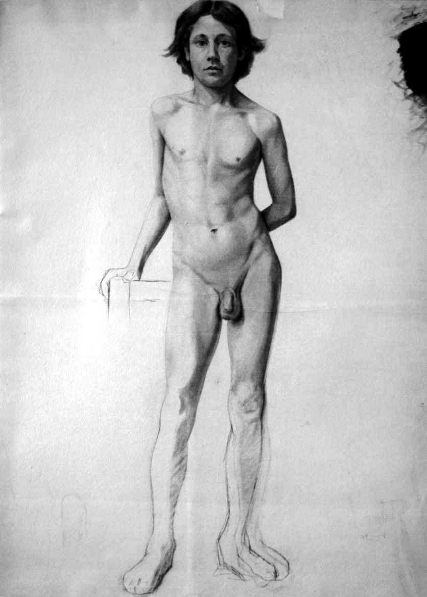 Nude Ephebe (Нагой подросток), c.1877