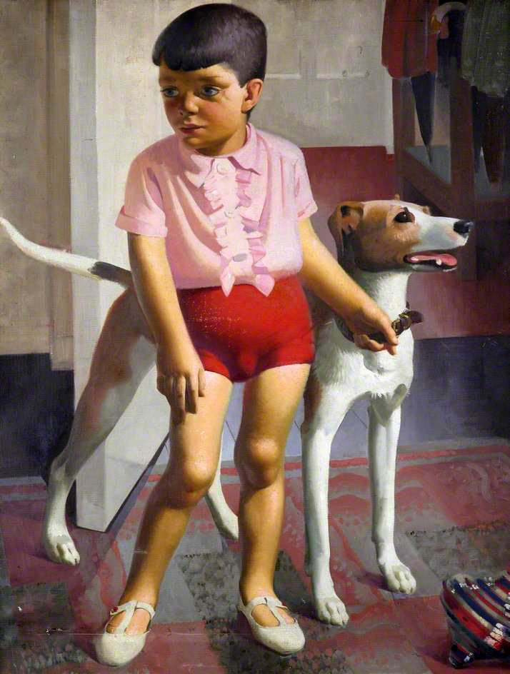 Boy and Dog (Мальчик и собака), c.1937