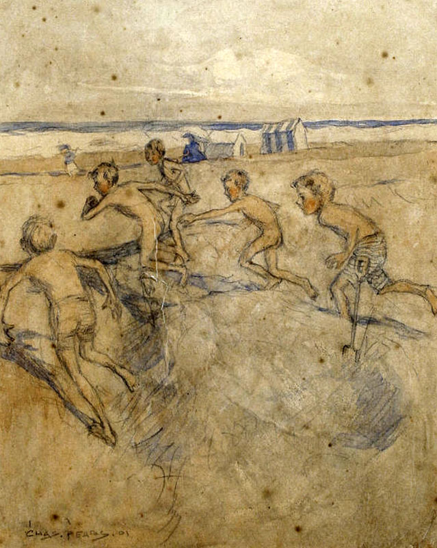 Boys on a beach (Мальчики на берегу), 1901