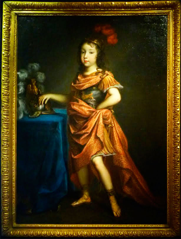 Philippe de France, duc d'Anjou, en costume à l'antique (Филипп Французский, герцог Анжуйский, в античном костюме)