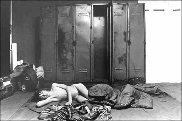 Uli Reclining in Locker Room (Ули отдыхает в раздевалке), 1979