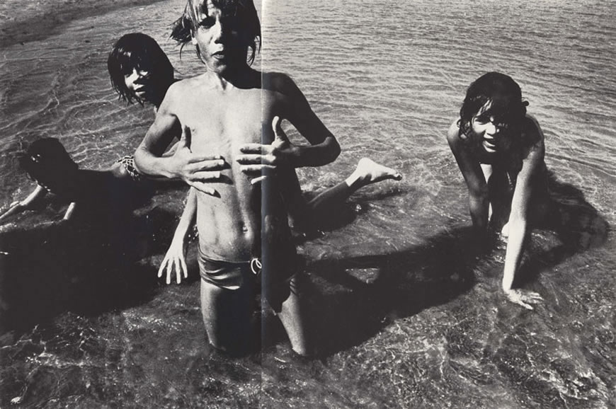 Children at the sea (Дети в море), summers 1975