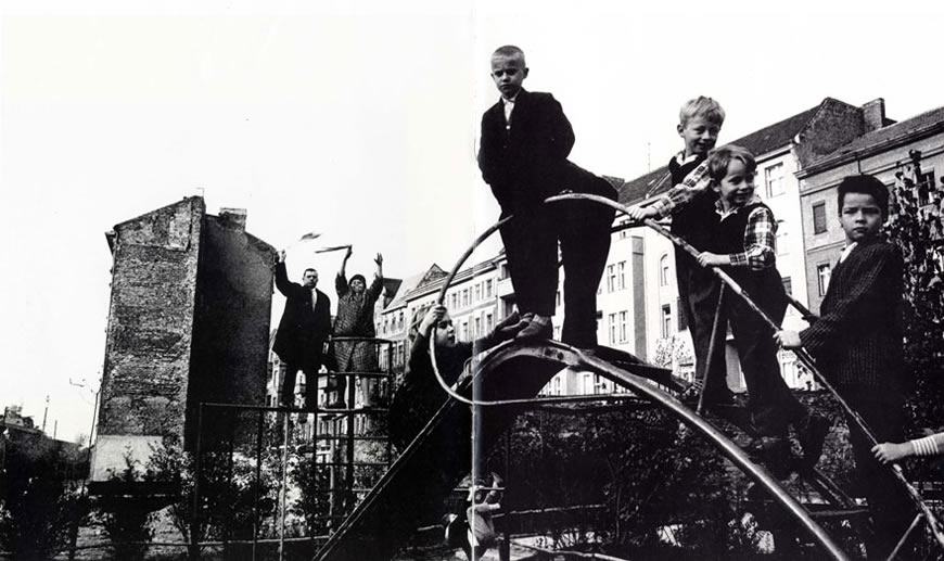 Children on one Playground (Дети на детской площадке), 1950s