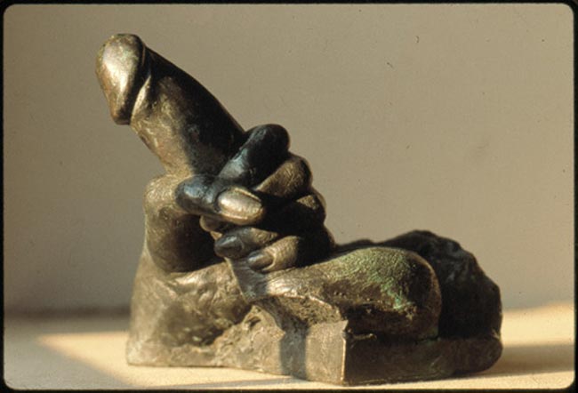 Life casting of young man (Момент жизни юноши), 1975