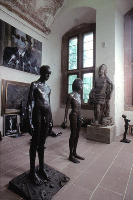 Two bronze figures (Две бронзовые фигуры), 1989