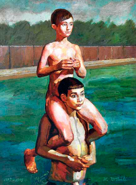 Two Boys in Water (Два мальчика в воде), Berlin 1997