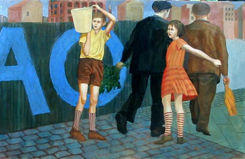 Two Men Passing by (...И проходят мимо), 2000