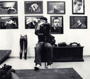 McBride Will, Exhibition opening Galleria Lotti, Bologna, Italy, 1983