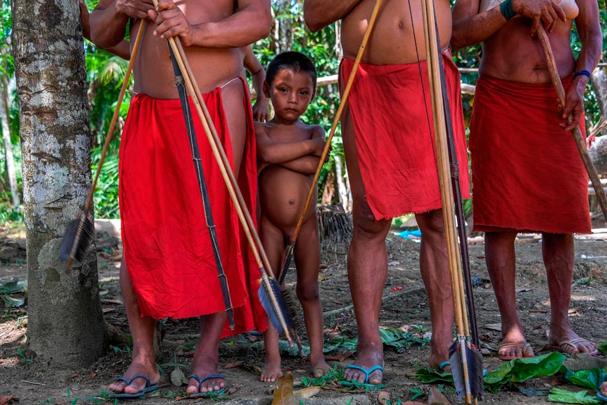 Waiapi Tribe Boy (Мальчик племени Вайапи), 2023