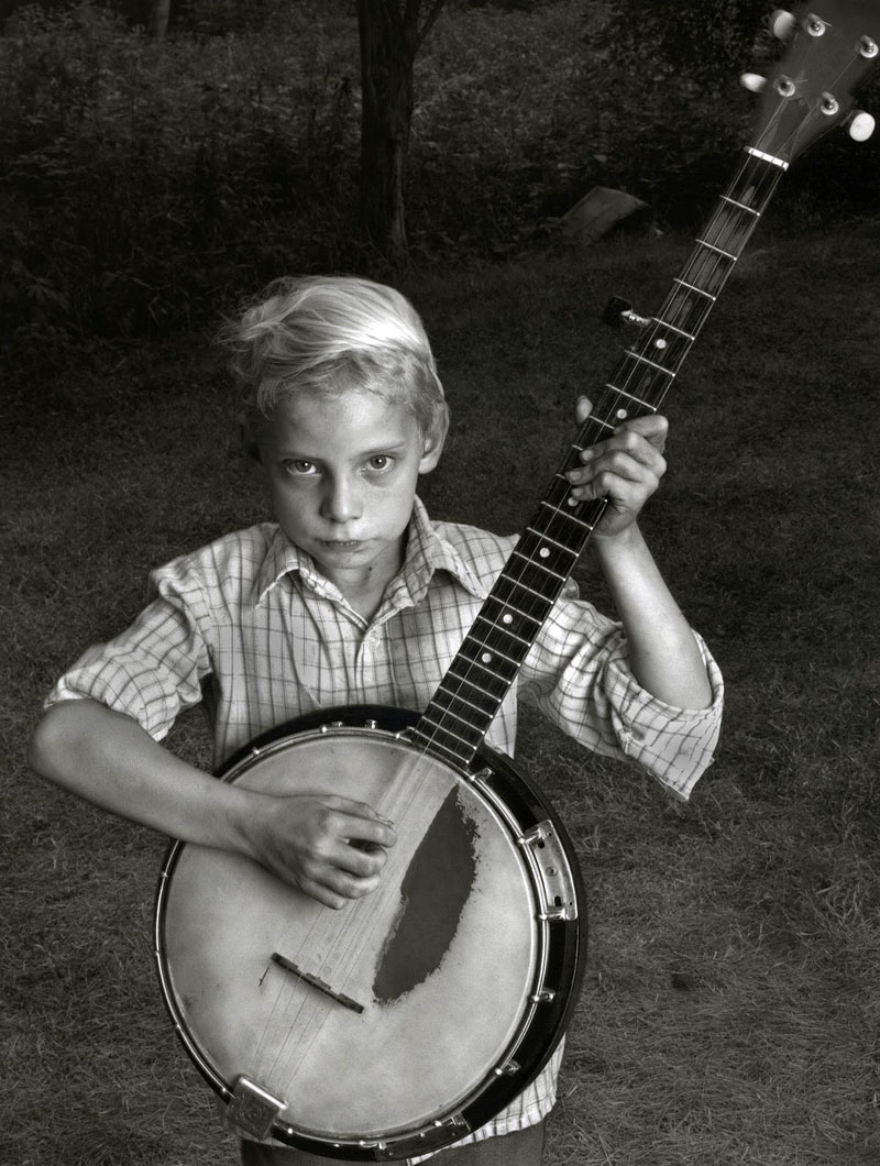 Jack holding Banjo (Джек с банджо), 1988