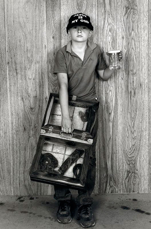 Holiness Boy with Serpent Box and Poison Jar (Благочистивый мальчик с ящиком со змеями и банкой яда), 1987