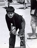 Young boy with a toy gun (Мальчик с игрушечным пистолетом), 1965