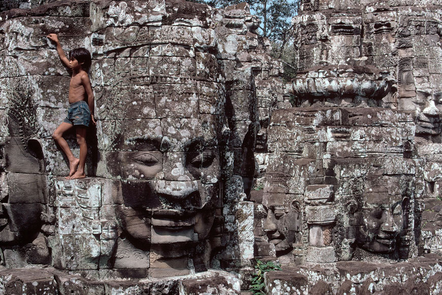 Temple of Bayon (Храм Байон), 1992