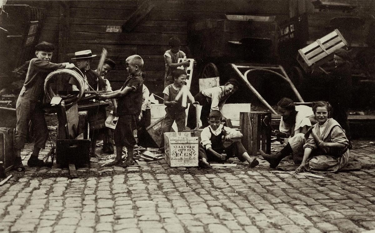 Children of the slums (Дети трущёб), 1910s