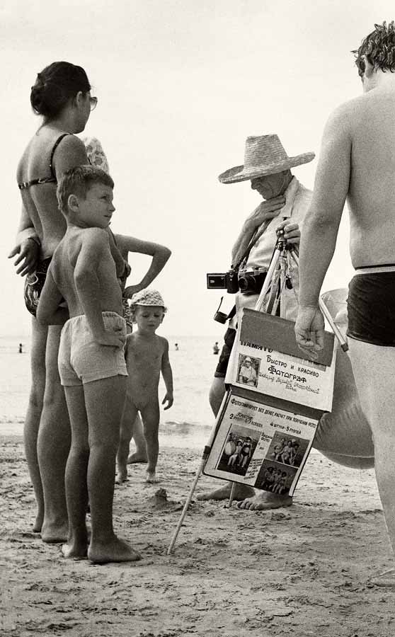 Пляжный фотограф (Beach photographer), 1970-1980е