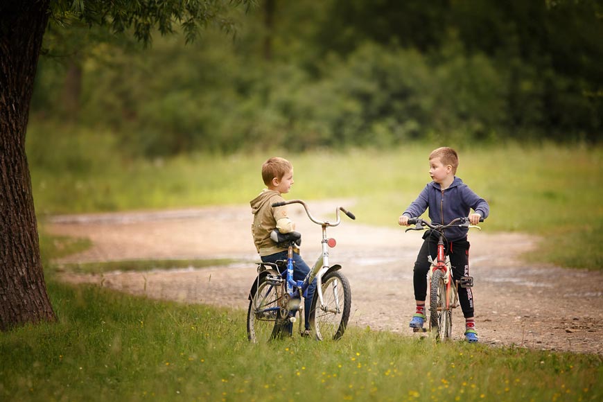 Мальчишки и велосипеды *  Boys and bicycles