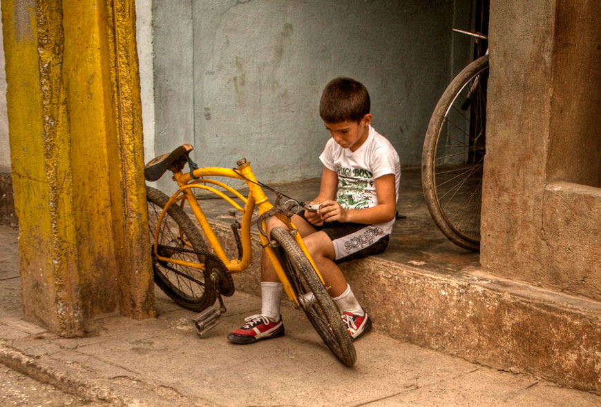 Мальчишки и велосипеды *  Boys and bicycles