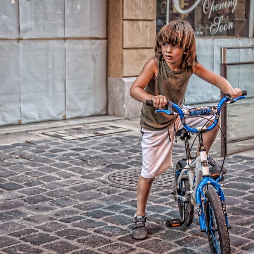 Мальчишки и велосипеды *  Boys and bicycles