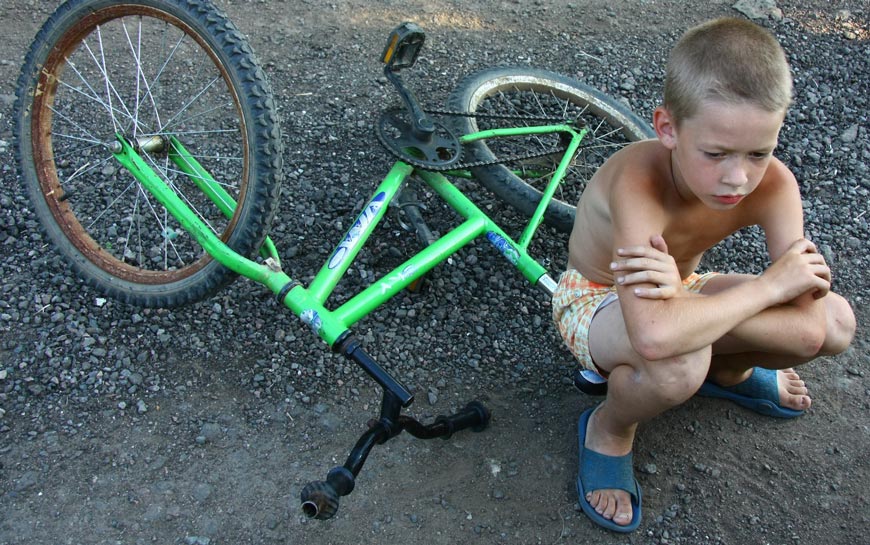 Мальчишки и велосипеды *  Boys and bicycles