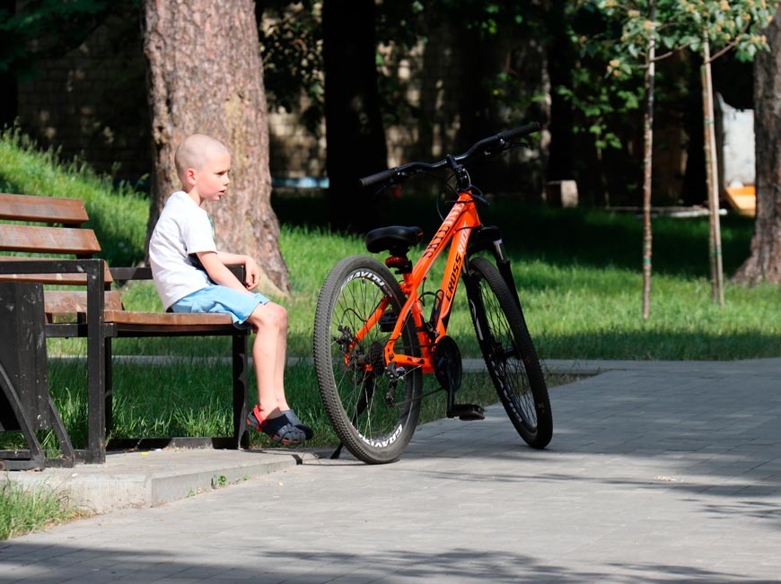 Мальчишки и велосипеды *  Boys and bicycles