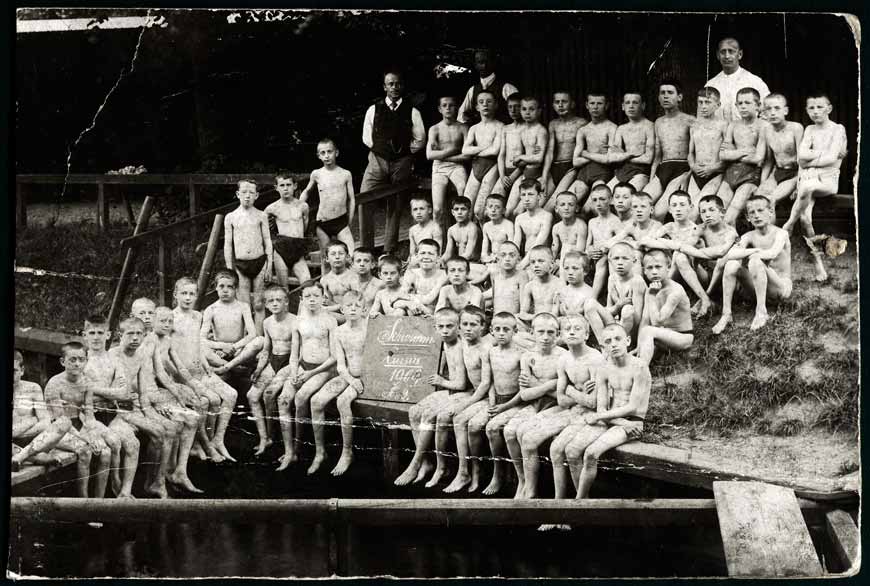 Schwimm-Kurs (Пловцы на уроке плавания), 1909