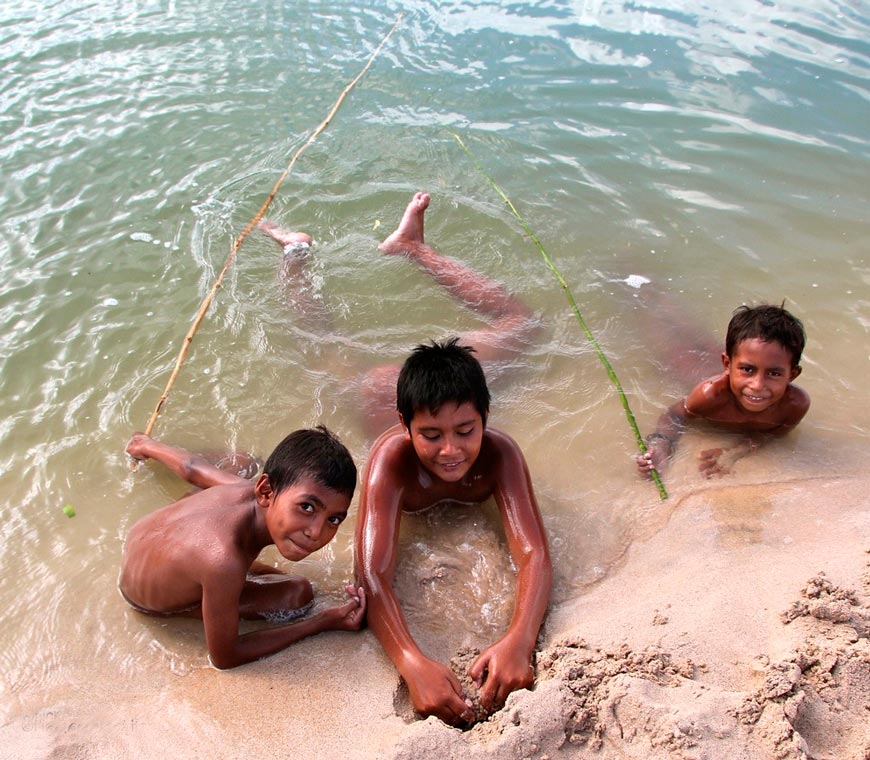 Bathing and fishing near Pantai Rua (Купание и рыбалка близ Пантай Руа), 2012