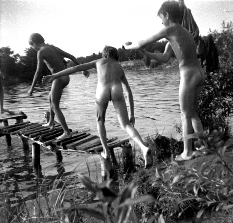 На речке (On the river), 1970-1980s