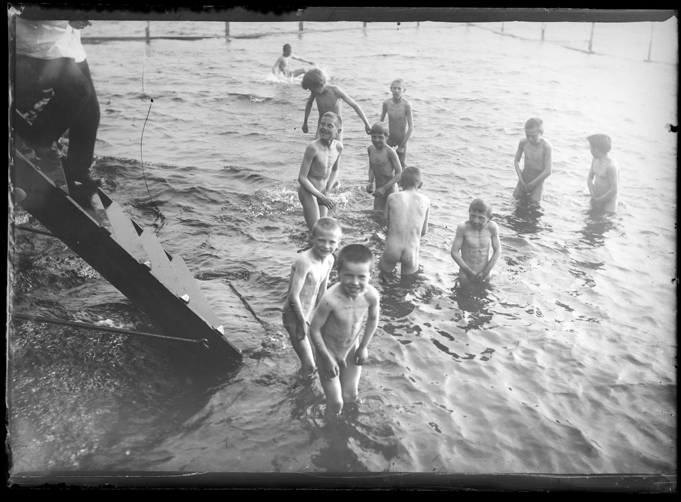 Hovedøen Badet (Купание на Ховедойи), 1900/1930