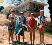 Swimming lessons at Bicton Baths / Уроки плавания в Биктон Батс