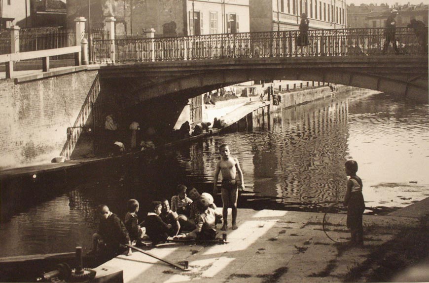 La Conca di via della Chiusa (Бассейн улицы Виа делла Кьюза), before 1929