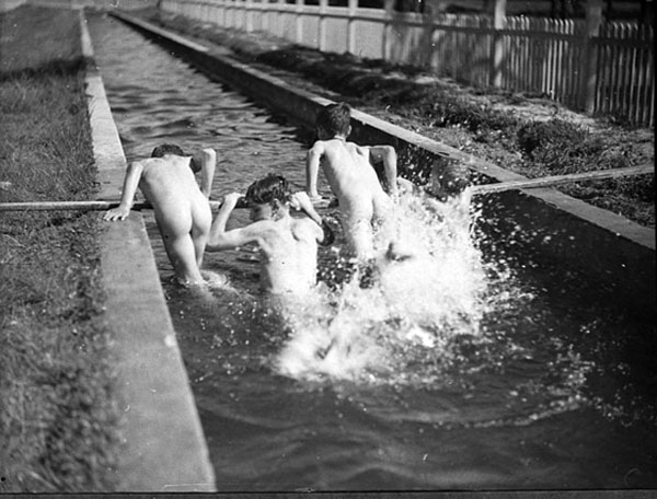 Boys swimming (Купающиеся мальчики), 1950s