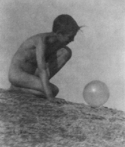 Boy with bubble (Мальчик с пузырём), 1915