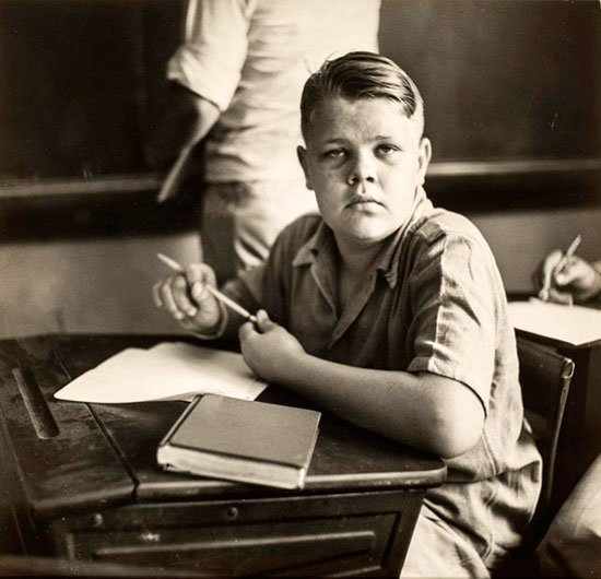 High school, in a classroom (В классе средней школы), 1945