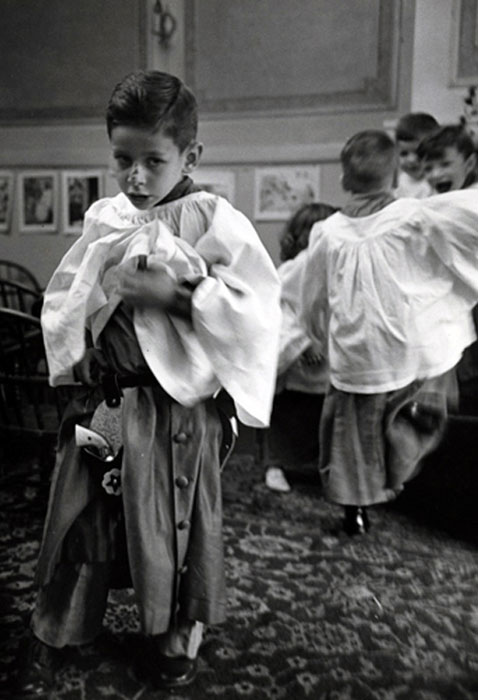 Young choir singer (Юный хорист), 1951