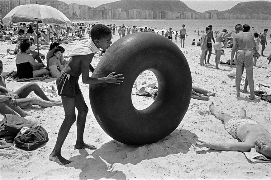 Copacabana beach (Пляж Копакабана), 1958