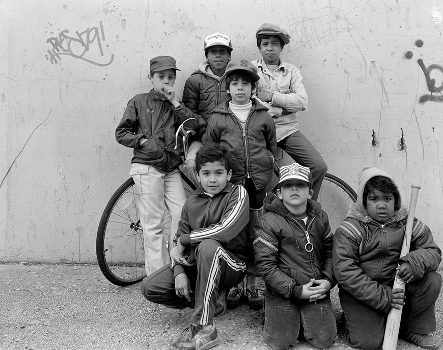 Baseball Team, Columbus Avenue and 93rd Street (Бейсбольная команда, Коламбус-авеню и 93-я улица), 1980s